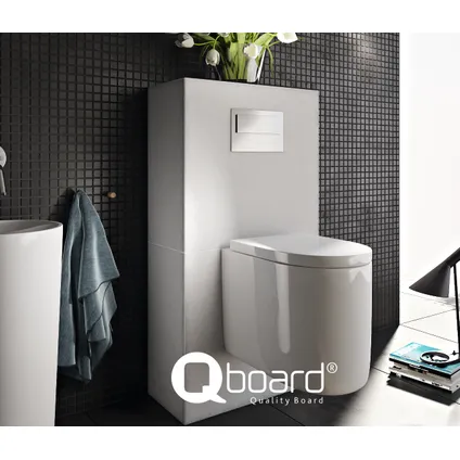Qboard Quick sanitairboard 130x90cm 4