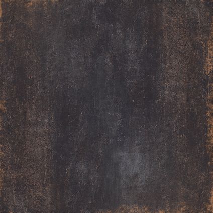 Wand- en vloertegel Metallic - Keramiek - Mat - Zwart - 60,4x60,4cm - Pakketinhoud 1,48m²