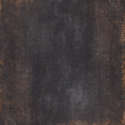 Vloertegel metallic zwart-mat 60,4x60,4cm