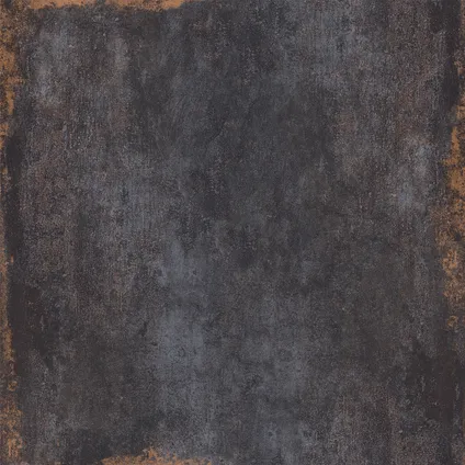 Wand- en vloertegel Metallic - Keramiek - Mat - Zwart - 60,4x60,4cm - Pakketinhoud 1,48m² 4