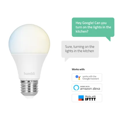 Hombli smart lamp LED E27 9W 5