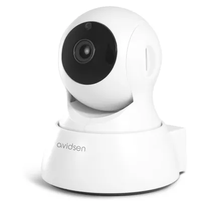 Caméra de surveillance intérieure Advisen Wi-Fi HD objectif motorisé