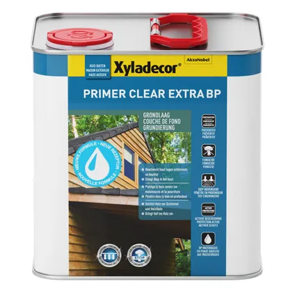 Xyladecor primer Clear Extra kleurloos mat 2,5L nieuwe formule