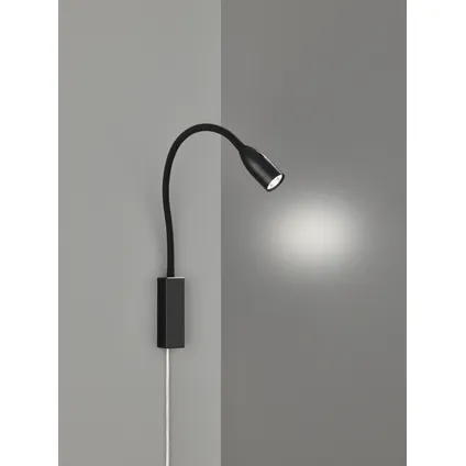 Fischer & Honsel wandlamp LED Sten zwart 5W 2