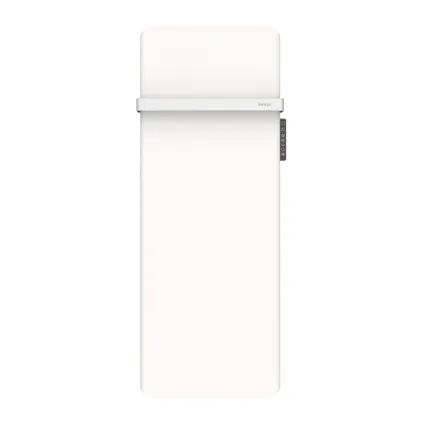 Panneau chauffant à infrarouges Sencys métal avec sèche-serviettes blanc 800W  6