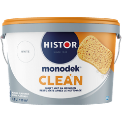 Praxis Histor Monodek clean white 2,5L aanbieding