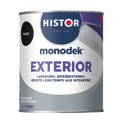 Histor Monodek Exterior Black 1 Ltr 2