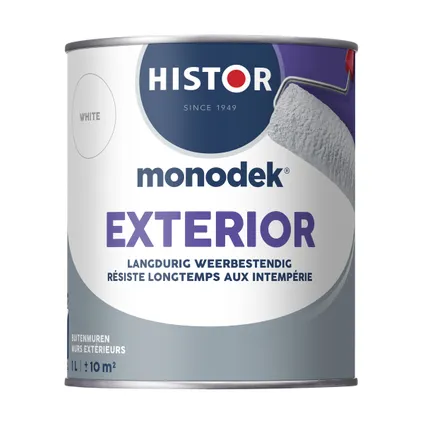 Histor Monodek Exterior White 1 Ltr 2