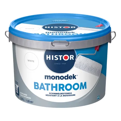 Histor Monodek bathroom white 2,5L 3