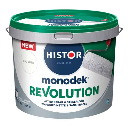 Peinture Histor Monodek Revolution RAL 9010 10L 4