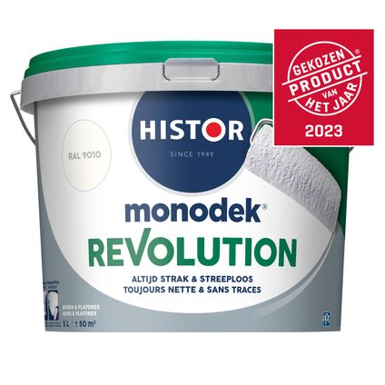Peinture Histor Monodek Revolution RAL 9010 5L