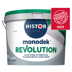 Praxis Histor Monodek Revolution white 10L aanbieding