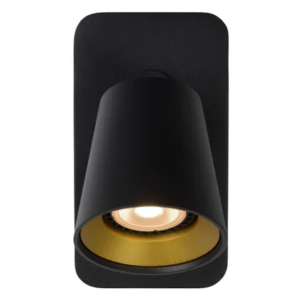 Lucide wandlamp LED Turnon zwart 5W 5