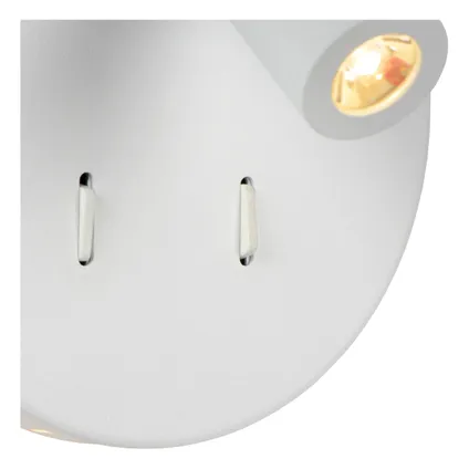 Applique LED Lucide Bentjer blanche ⌀14cm 11W 3