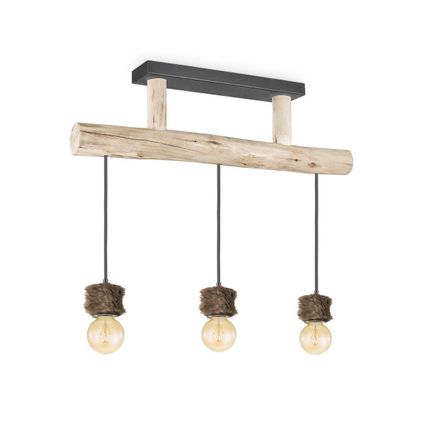 Home Sweet Home Lampe suspendue Furdy - Wood - 60x60x131cm