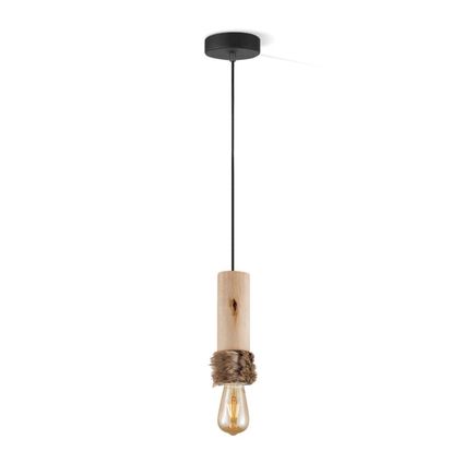 Home Sweet Home Lampe suspendue Furdy - Wood - 10x10x130cm