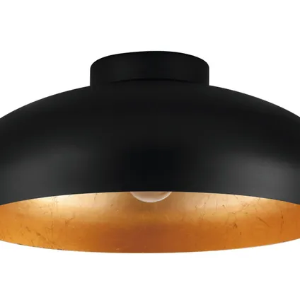 EGLO plafondlamp Mogano zwart goud ⌀40cm E27 3