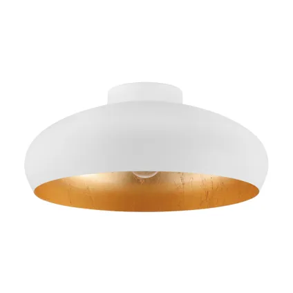 EGLO plafondlamp Mogano wit goud ⌀40cm E27 2