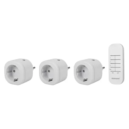 Set de prises intelligentes Smartwares SH4-99553 blanc