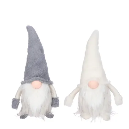 Gnome blanc/gris