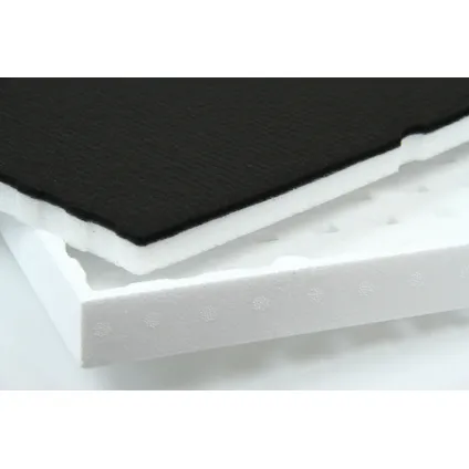 Plafondtegel Noma Acoustic Style polystyreen 58,5x39x3,2cm 4st 2