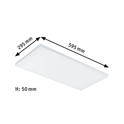 Paulmann plafondlamp LED Velora 59,5cm 29W 12