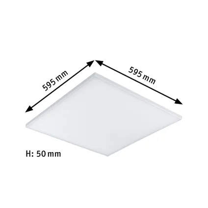 Paulmann plafondlamp LED Velora 59,5cm 19,5W 10