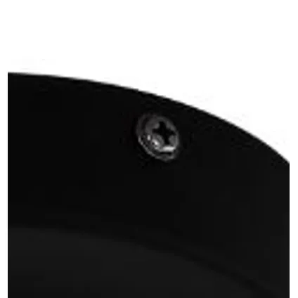 Eglo wand- en plafondlamp Berregas zwart chroom 2x40w E27 2