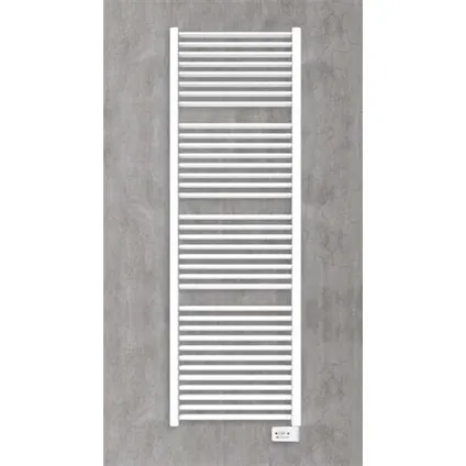 Radiateur sèche-serviettes Henrad Oceanus E blanc 400W 58,5x77,5cm 2
