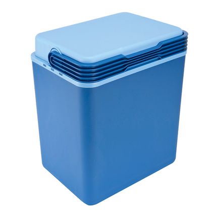Houdt voedsel en drank koel bij gebruik met koelelementen. Eenvoudig te reinigen met een vochtige doek. 32 liter.