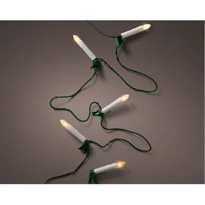 Lumineo kerstboomverlichting - 16 kaarsen - warm wit - 6 m 2