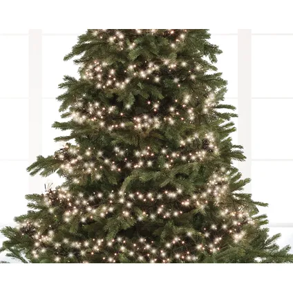 Guirlande lumineuse cluster de Noël Decoris (Lumineo) 936 LED blanc chaleureux classique 12m 5