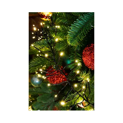 Guirlande lumineuse cluster de Noël Decoris (Lumineo) 936 LED blanc chaleureux classique 12m 6