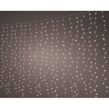 Rideau lumineux Decoris micro LED 200cm