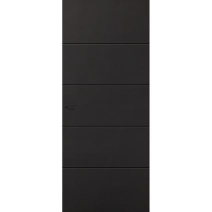 CanDo Capital binnendeur Providence zwart opdek rechts 83x201,5 cm