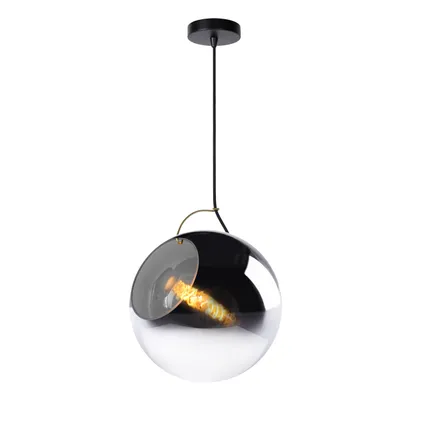 Lucide hanglamp Jazzlynn grijs Ø30cm E27