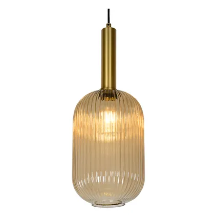 Lucide hanglamp Maloto amber ⌀20cm E27 6
