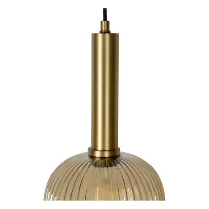 Lucide hanglamp Maloto amber ⌀20cm E27 8