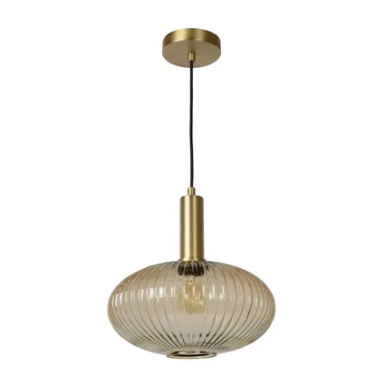 Lucide hanglamp Maloto amber ⌀30cm E27 8