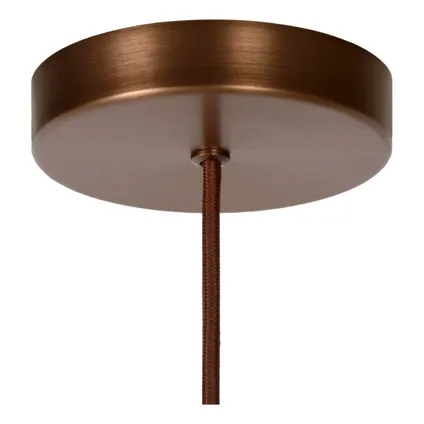 Lucide hanglamp Toledo amber ⌀20cm E27 7