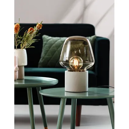 Lampe de table Nordlux Christina gris ⌀20cm E27 2