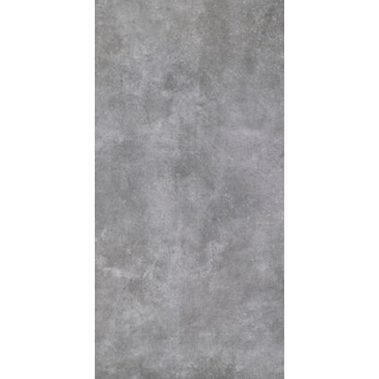 Wand- en vloertegel Urban Grey groot - Keramiek - Grijs - 60x120cm - Pakketinhoud 1,44m²