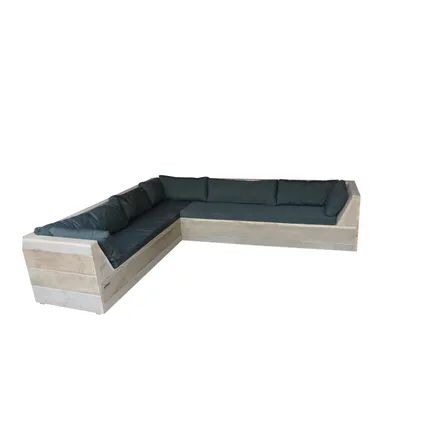 Wood4you fauteuil lounge Six bois de construction 200x200x70cm