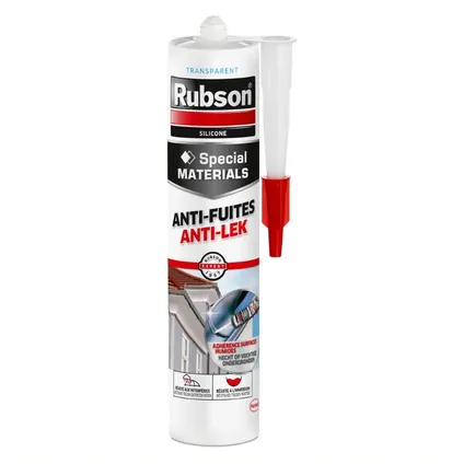 Rubson voegkit Special Materials Anti-lek transparant 280ml 2