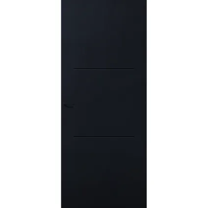 CanDo Capital binnendeur Austin zwart opdek rechts 88x231,5 cm