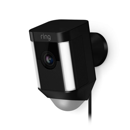 Caméra de sécurité Ring Spotlight Cam filaire noir