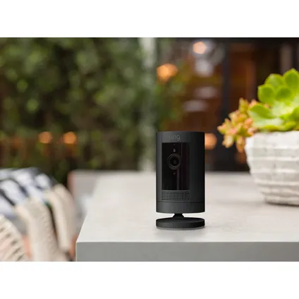 Ring bewakingscamera - Stick-up Cam - op batterij - 1080p HD-video - zwart 8