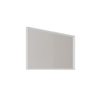 Miroir avec cadre Allibert Delta blanc mat 100cm
