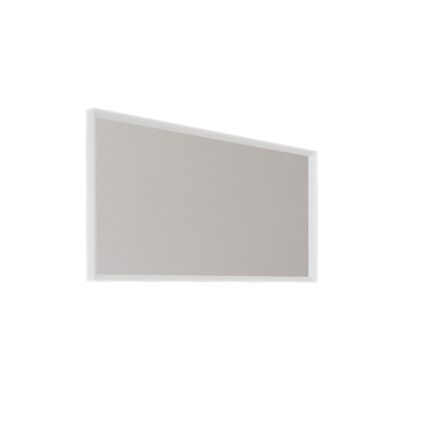 Miroir avec cadre Allibert Delta blanc mat 120cm