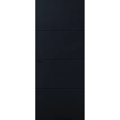 CanDo Capital binnendeur Concord zwart opdek rechts 78x201,5 cm